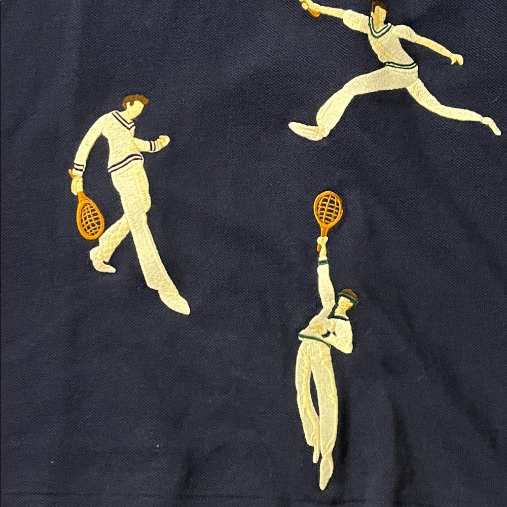 Polo Ralph Lauren Wimbledon Tennis Polo Shirt blue new Mens Size XXL - Picture 4 of 13